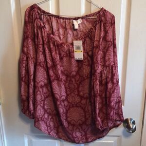 NWT Michael Kors top sz M